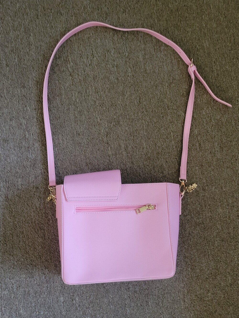 NWOT Stanley Cup 40oz Crossbody Tumbler Bag Pink Bottle Holder Purse Bag - Picture 7 of 13